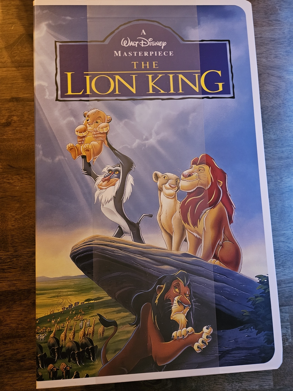 Viral Disney Classic Lion King VHS Boxed Throw